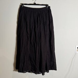 New Directions Black Maxi Skirt